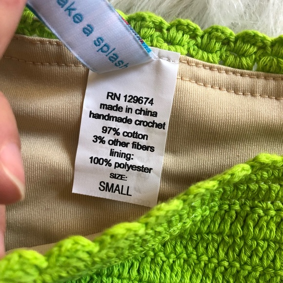 New! Beauty & The Beach • Ombré Crochet Bikini - Picture 4 of 6